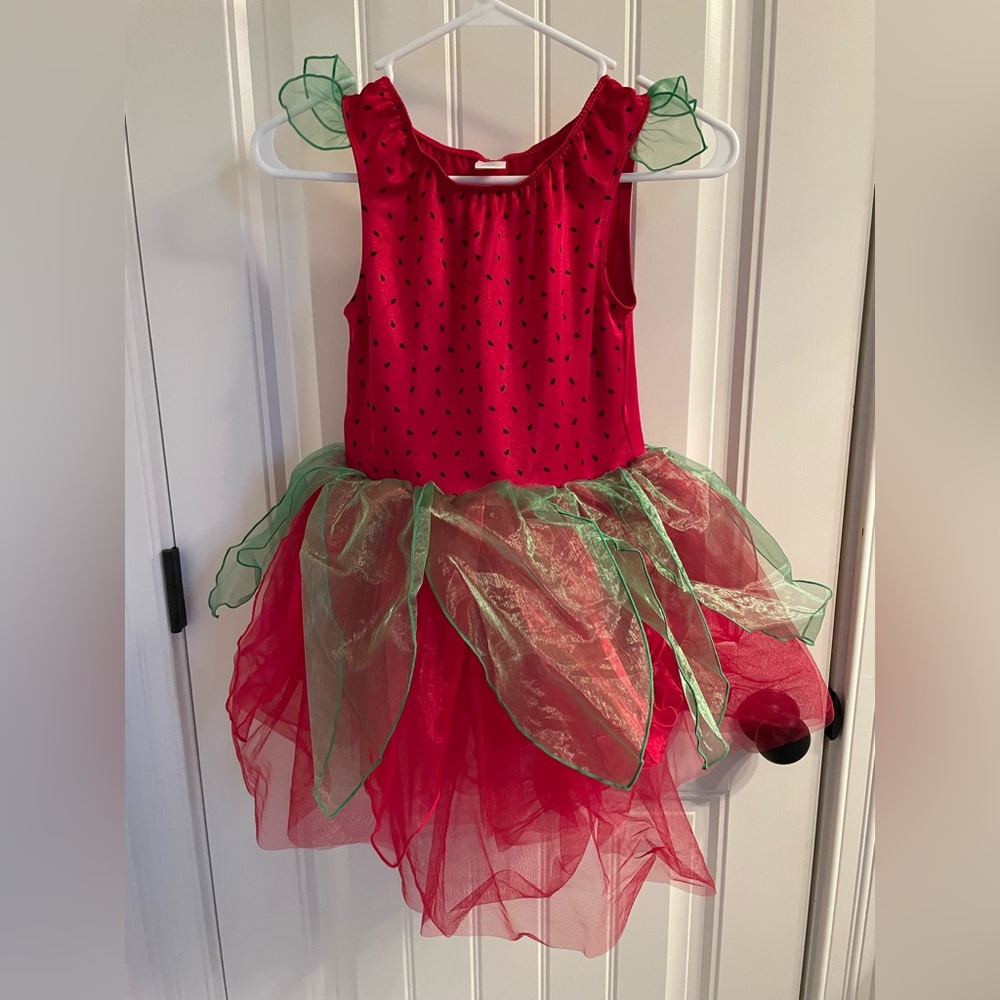 Gymboree Strawberry Costume Girls L (10/12)